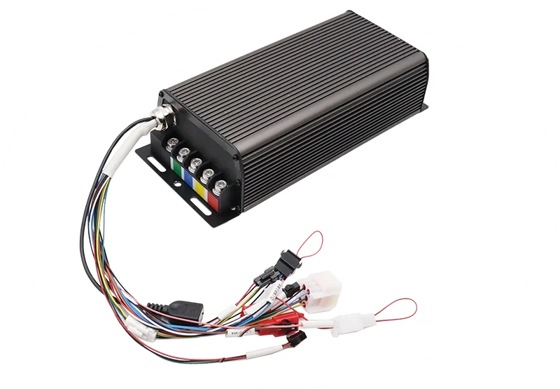 UKC1 V2 48V 60V 72V 150A 8KW BLDC E-bicycle Controller With TFT Display for QS Spoke Motor