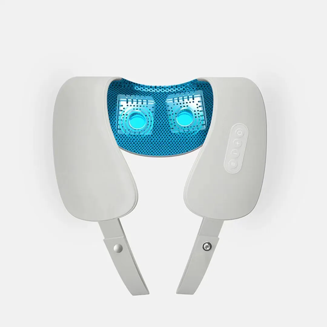 Xiaomi-chal de masaje multifuncional para el hogar, instrumento de masaje de vértebra Cervical y hombros, compresión caliente