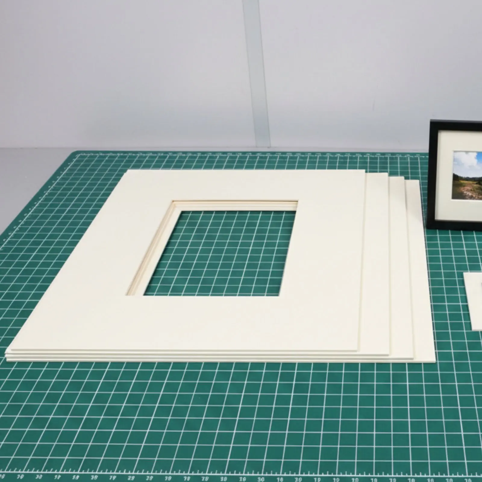 White Photo Mat Board for Artists, Multiple Sizes Available