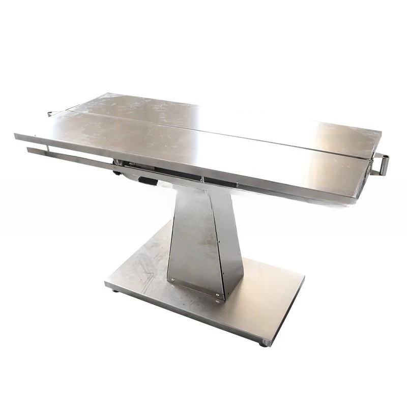 

Rust steel hydraulic lifting medical equipment equipment diagnosis and treatment table pet operating table