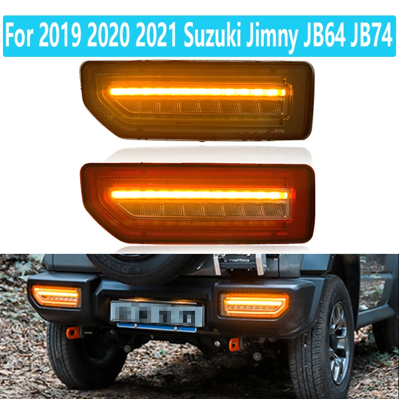 For  Suzuki Jimny JB64 JB74 2019 2020 2021 Led Tail Lights Stop Turn Signal Fog Rear Bumper Light Brake Lamp