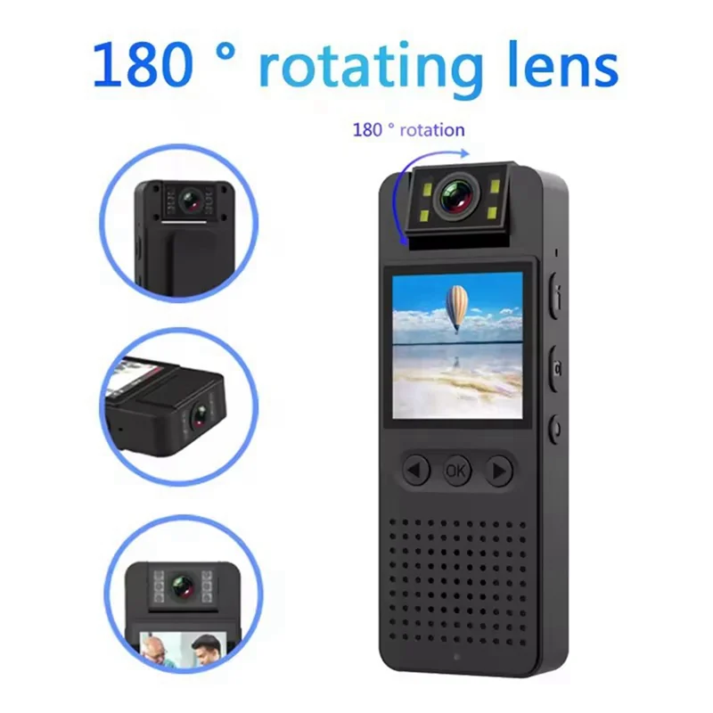 B68C Infrared Sports Camera 1080P High Definition Law Enforcement Recorder Mini DV Outdoor Mobile Wifi Mini Camera