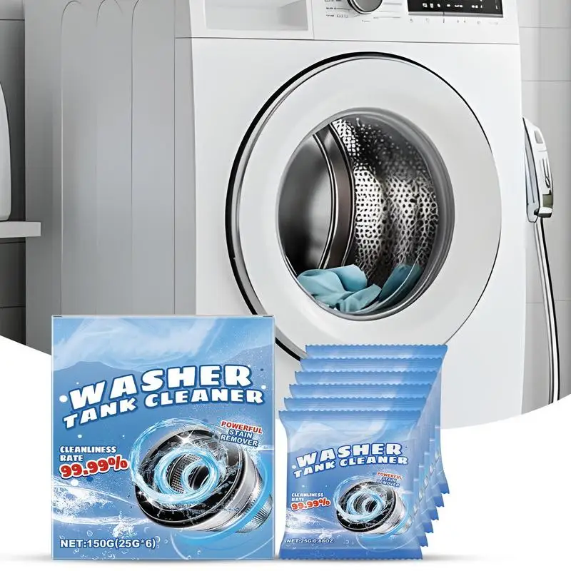

Laundry Machine Cleaner Washer Sink Cleaning Powder Deep Cleaning Washing Machine Cleaner Odor Eliminator For Laundry
