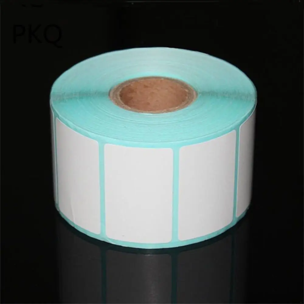 700pcs/Roll Convenient Supermarket Price Blank Tag Package Label Adhesive Paper Waterproof Thermal Sticker