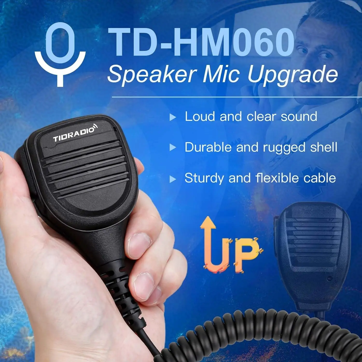 TIDRADIO 10W Professional Walkie Talkie long range Ham Radio BT connection cell phone programmable Two Way Commutator Charge