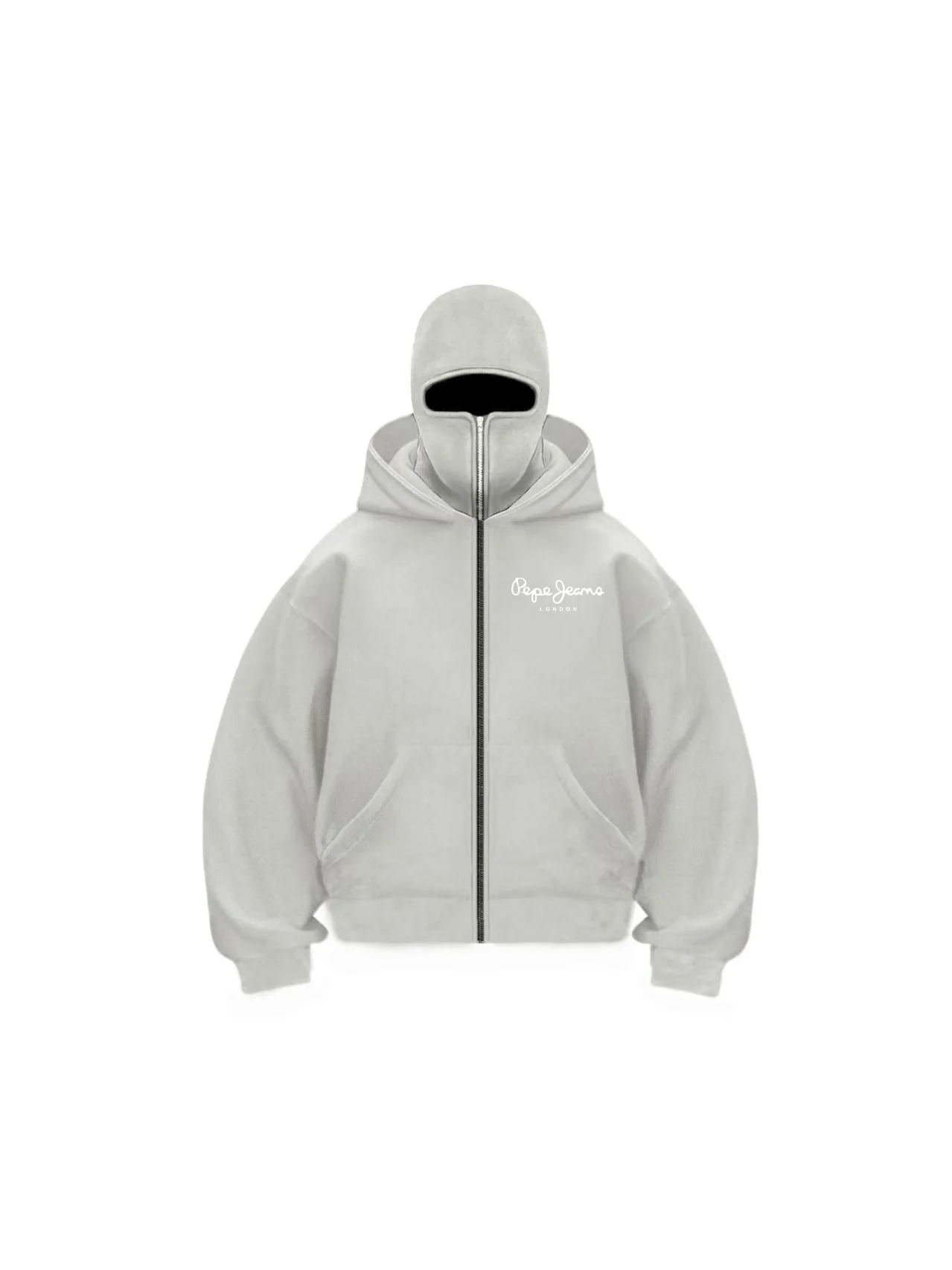 بالاكلافا الرجال الرمز البريدي هوديي شتاء دافئ عارضة البلوز Y2K مع مقنعين قناع الوجه سستة تصميم سترة رياضية في الهواء الطلقActivities03 #5