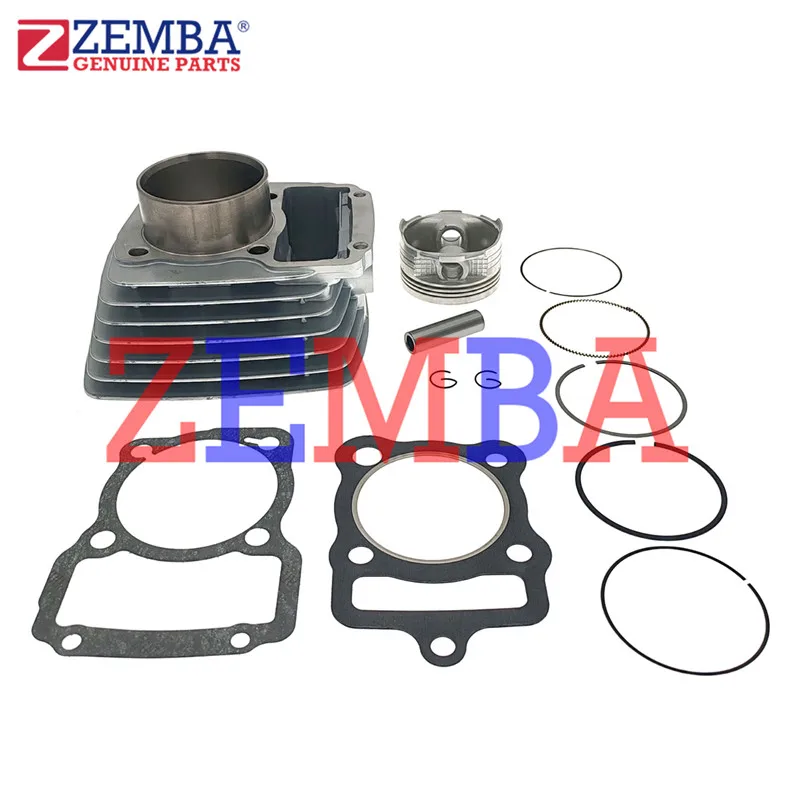CG150 62MM CYLINDER AND PISTON KIT (SHORT PISTON) WITH 13MM PISTON PIN 4T 162FMJ 150CC ENGINE PARTS FOR CHINESE MOTORCYCLES ATV
