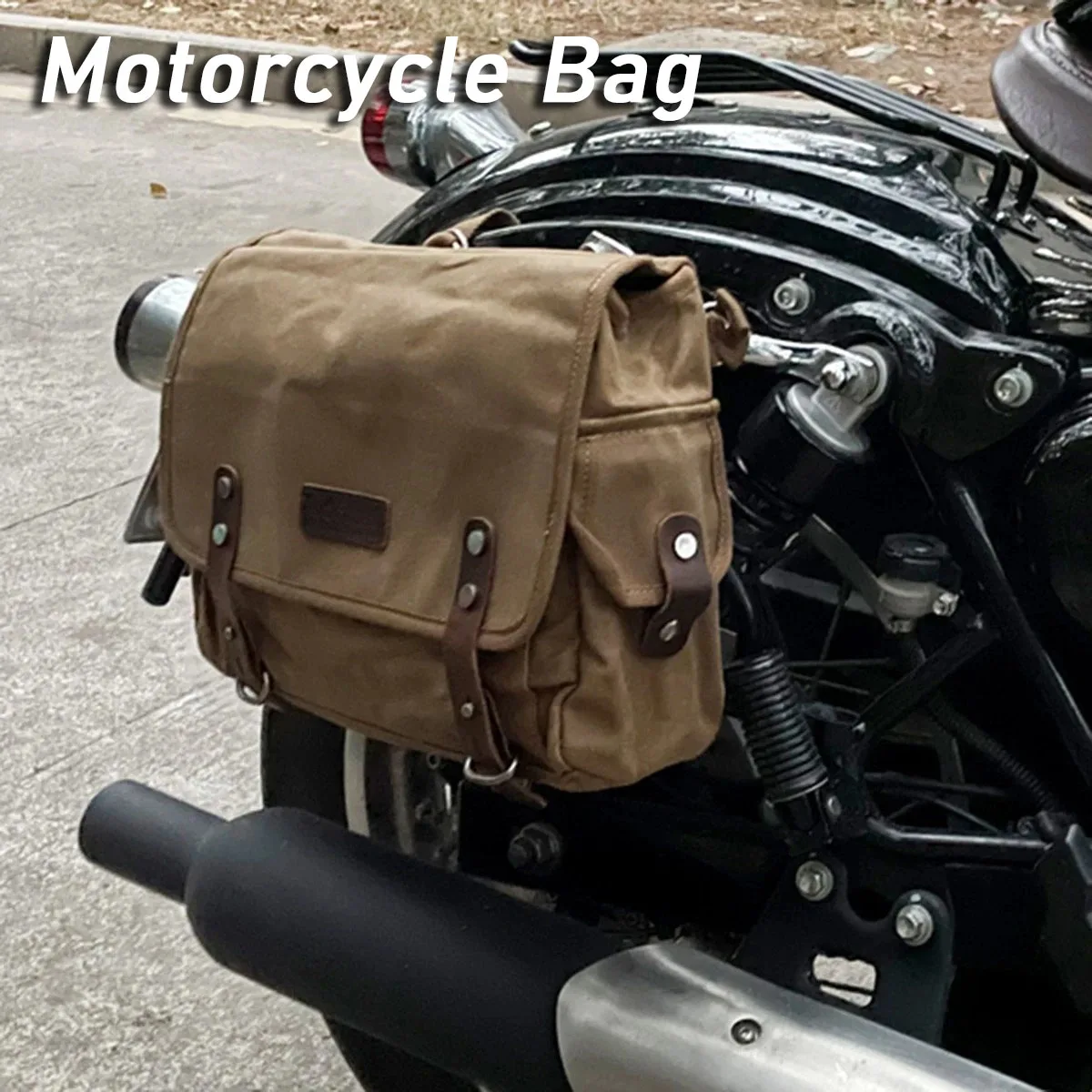 Motorcycle Bag Detachable Electric Car Bike Side Backpack Riding Equipment Tool Bags with Shoulder Messenger Moto Accessories