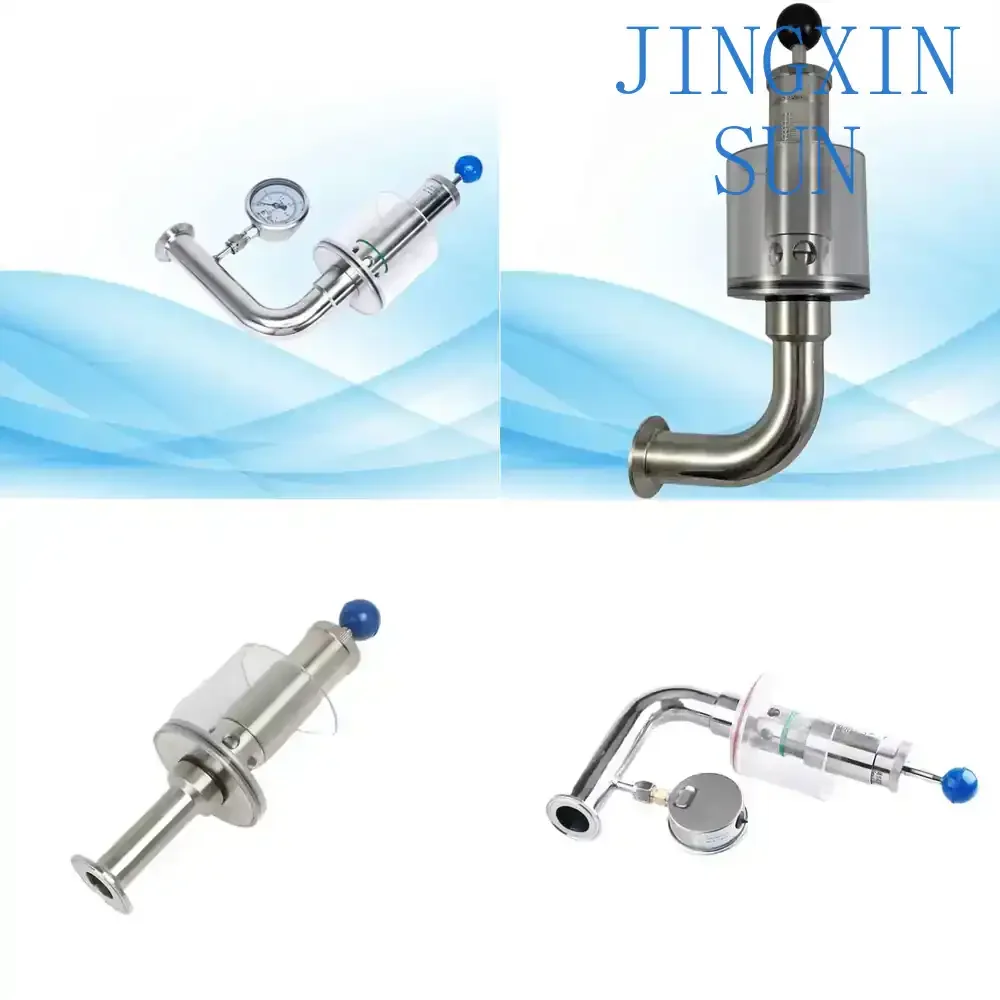 Sanitary Beer Brewing Equipment for Stainless Steel 304 316L Clamp 50.5 Spunding Valve for Tri-Clamp Fittings Pressure Relief