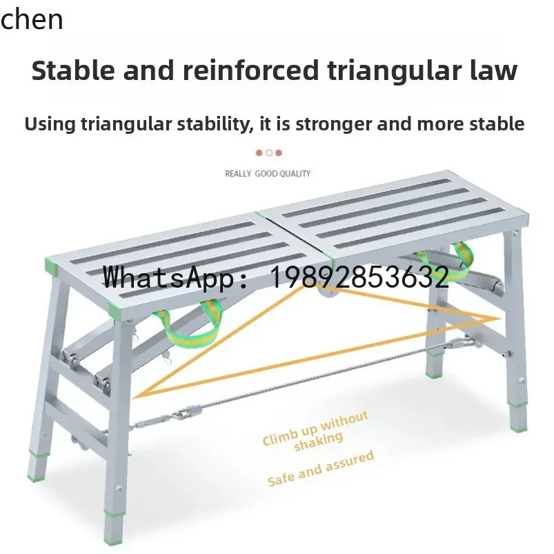 

JX stool decoration horse stool scaffold folding stable non-slip durable reinforcement
