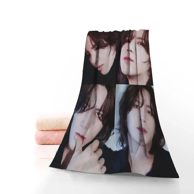 Custom Jang Keun Suk POP Towel Printed Cotton Face/Bath Towels Microfiber Fabric For Kids Men Women Size 35x35cm 35x75cm 0414