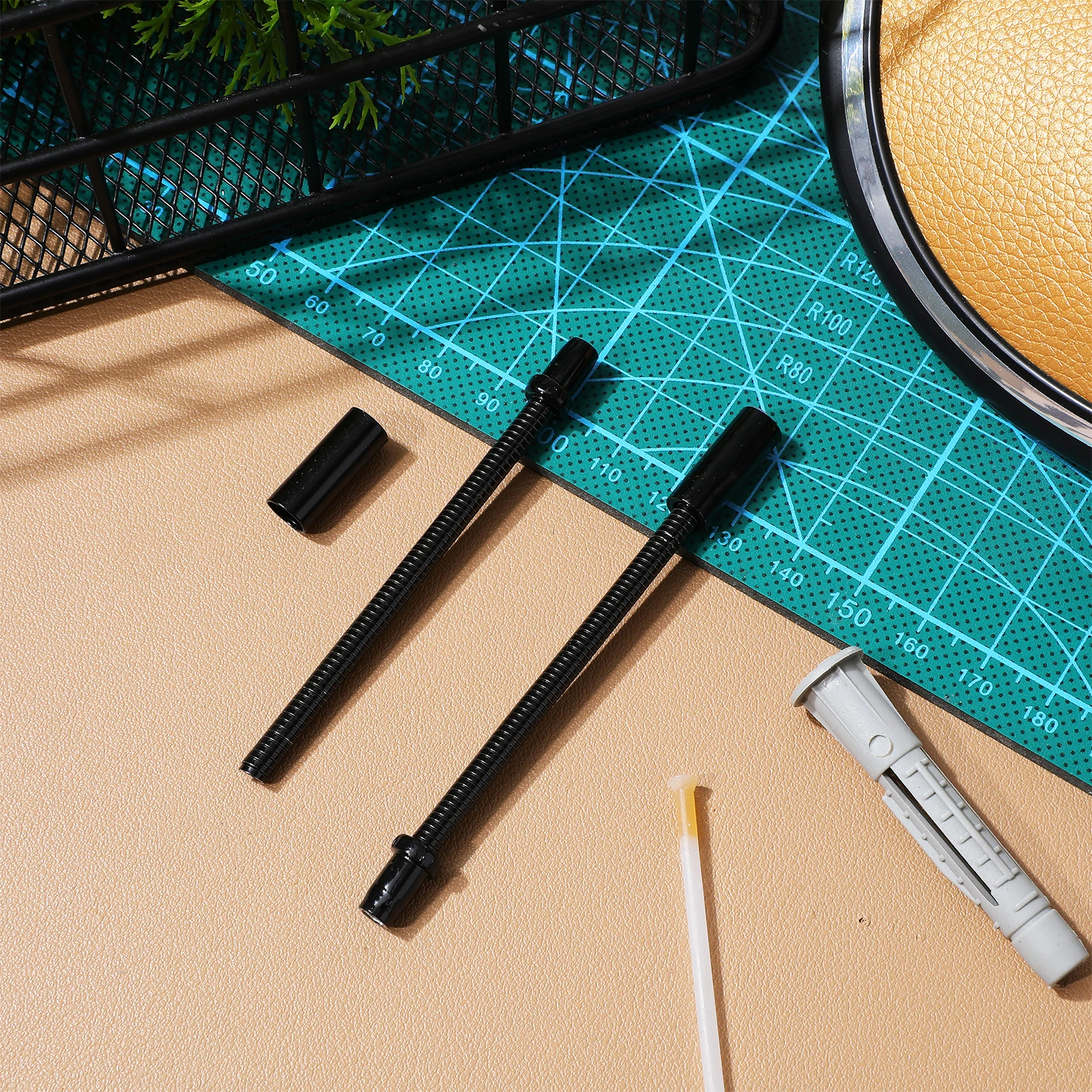 

2pcs Tube Flexible Bike Brake Elbow Inner Line Thicker Wear-Resistant Duct For Mountain Road Folding Bicycle Cycling Use