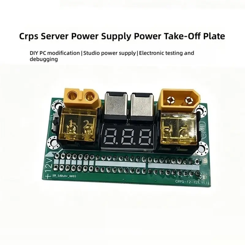 CRPS 1200W 12V Power Supply Breakout Board For Servers Power Adapter Startup Board