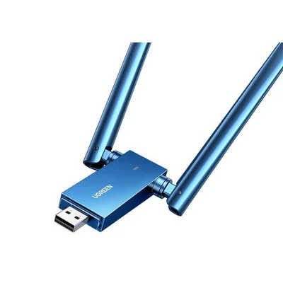 

UGREEN USB 3.0 WiFi Adapter for Desktop PC, WiFi Adapter with AC1300 5dBi High Gain Dual Antennas 5G/2.4G Dual Band