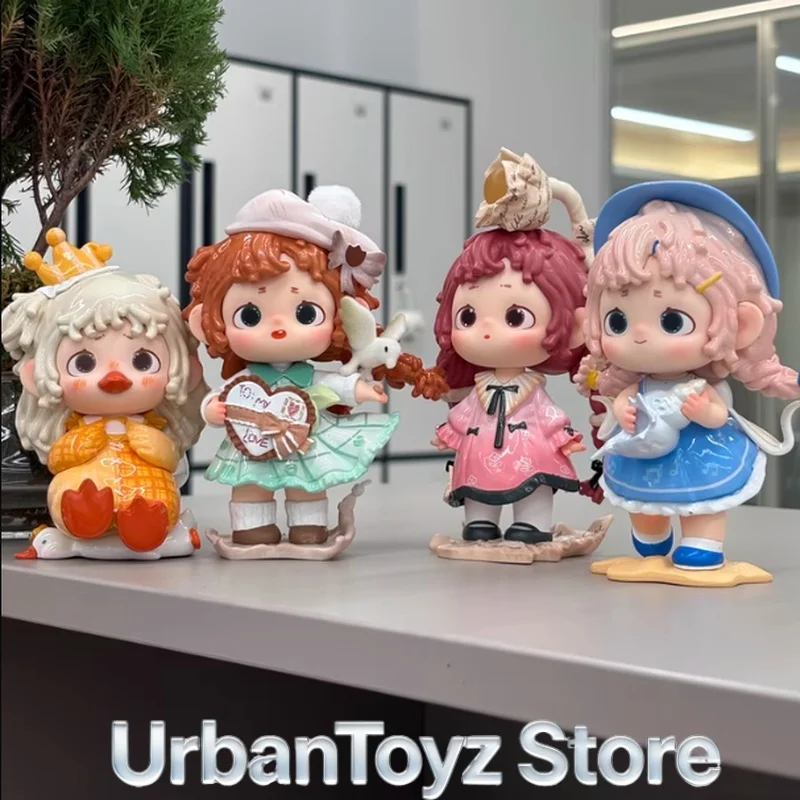 

Оригинальная коллекционная мини-фигурка Heyone Furfur The Happy Collection Series Blind Box Mystery Box, аниме-модель, декор для рабочего стола, подарок