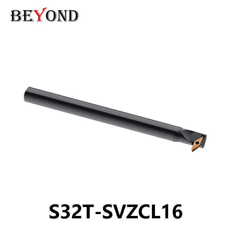BEYOND S32T-SVZCR16 S32T-SVZCL16 Internal Turning Tool Holder 32mm SVZCR SVZCL Lathe Cutter Shank Boring Bar