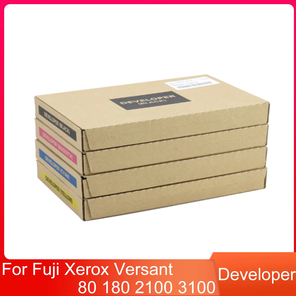 

Original C/M/Y/K Developer for Fuji Xerox Versant 80 180 2100 3100 V80 V180 V2100 V3100 Developer Unit Iron Powder