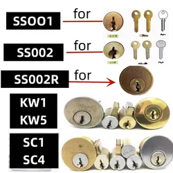 Lishi 2 in 1 Tool SS001 SS002 SS002R pro KW1 KW5 SC1 SC4 SC20 R52 R52L M1/MS2 AM5 TE2 Locksmith Tools for Home Door Civil Locks