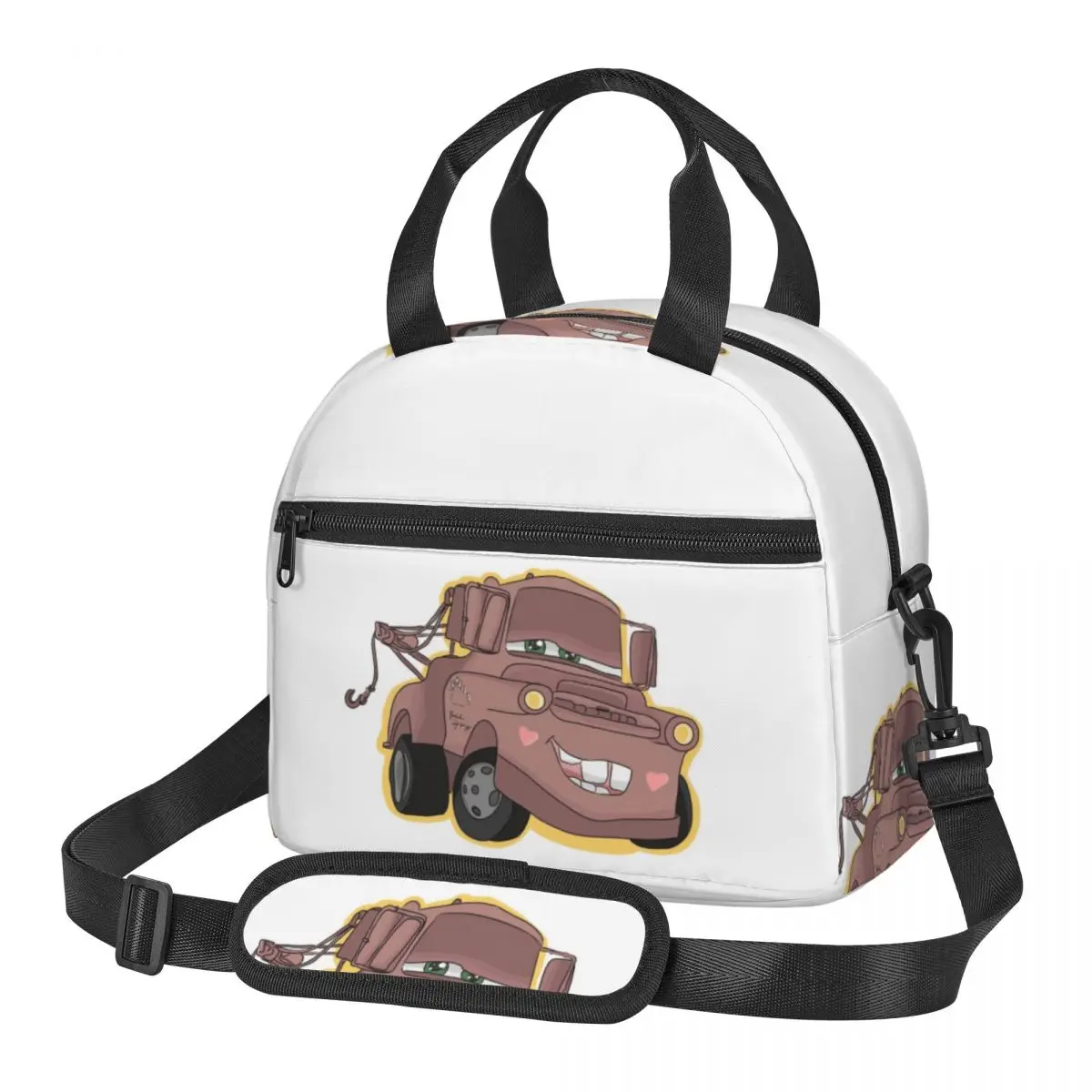 Tow Mater Kawaii Lancheiras Isoladas Bento Box Reutilizáveis Lunch Tote Sacos de Piquenique Saco Refrigerador para Mulher Escritório