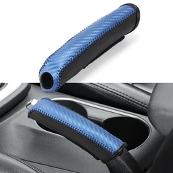 Fashion Leather Car Handbrake Hand Brake Cover Auto Interior accessorie