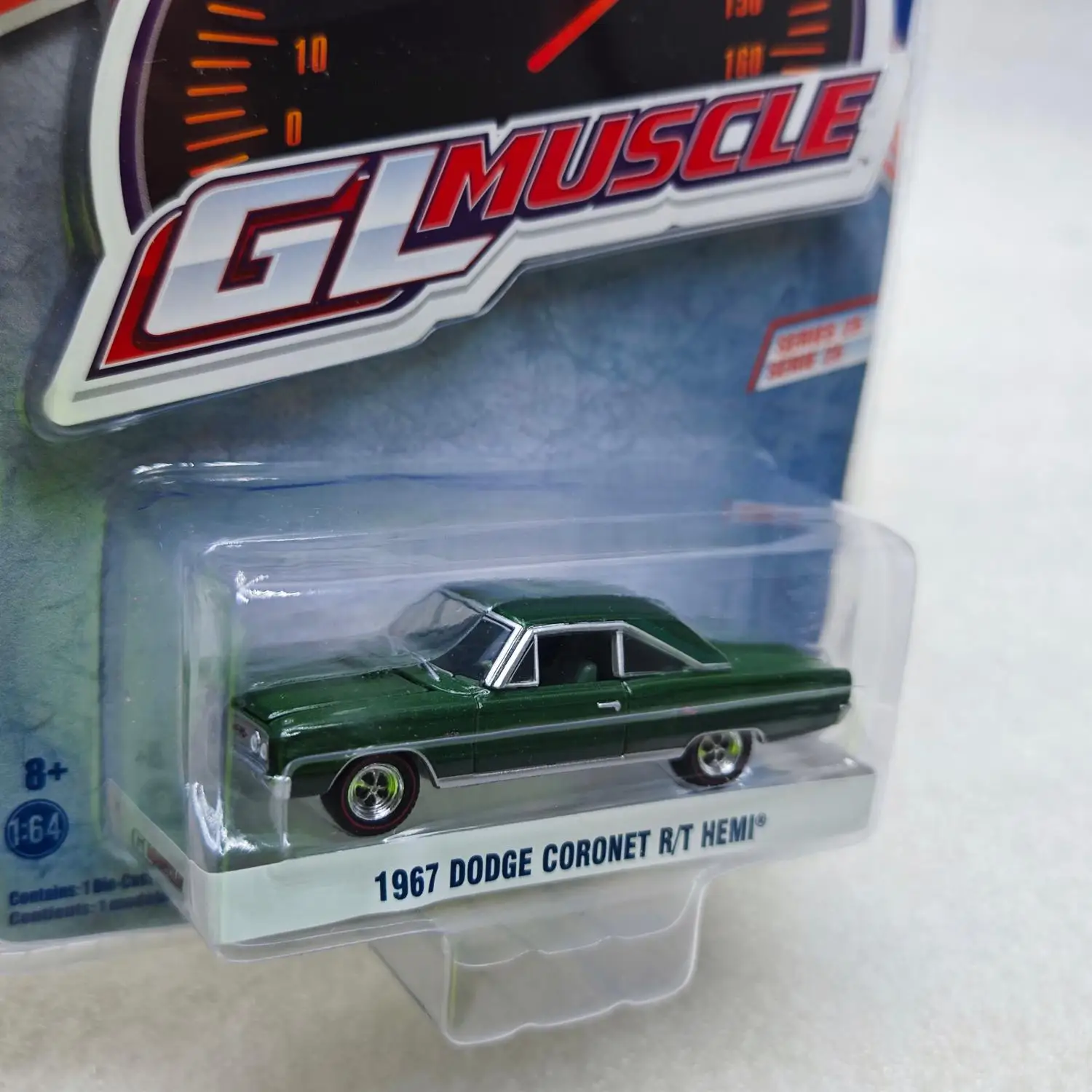 GREENLIGHT 1:64 1967 DODGE CORONET R/T HEMI Collection die cast alloy car model decoration gift