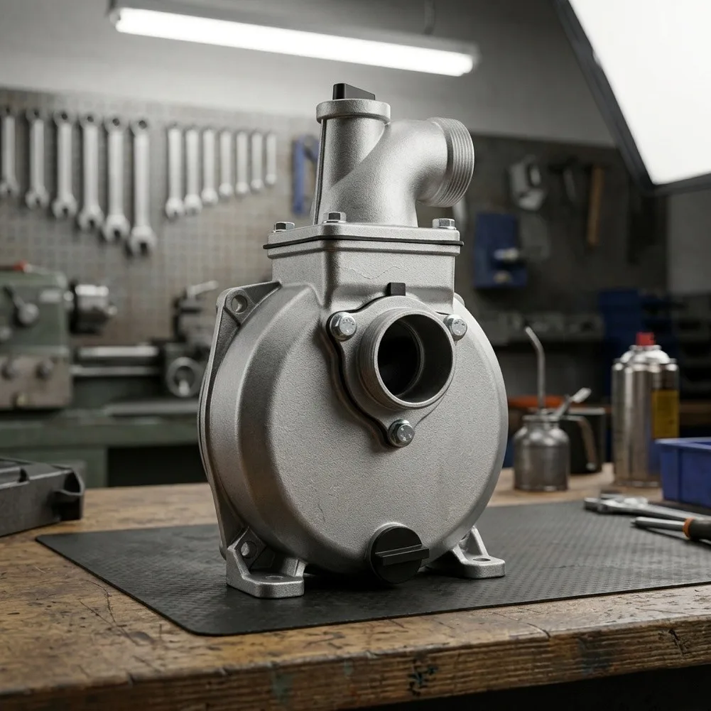 Pump Body for 168F 170F Powered 2 Inch Self Priming Water Pumps WP20 Model Replacement Shell with Aluminum Head