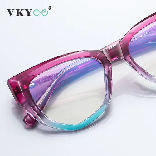 Imagen 2 del producto VICKY-gafas graduadas para miopía para mujer, diseño único, ojo de gato, hipermetropía, lectura, antiluz azul, montura de gafas ópticas PFD2156
