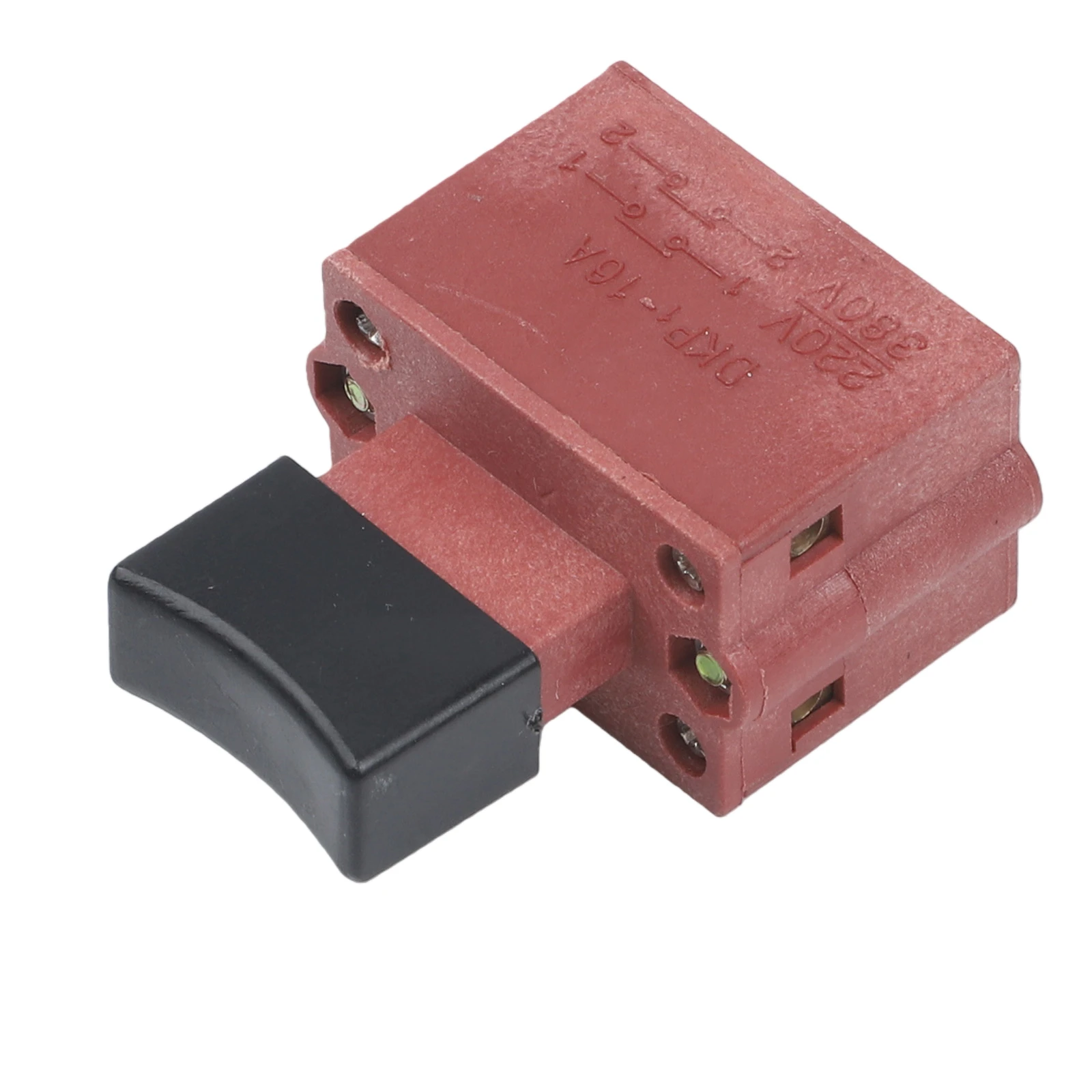 Robust 10A Switch for 400 Steel Cutter and 355 Profile Machine 36x23 5mm White Replacement Part for Power Equipment