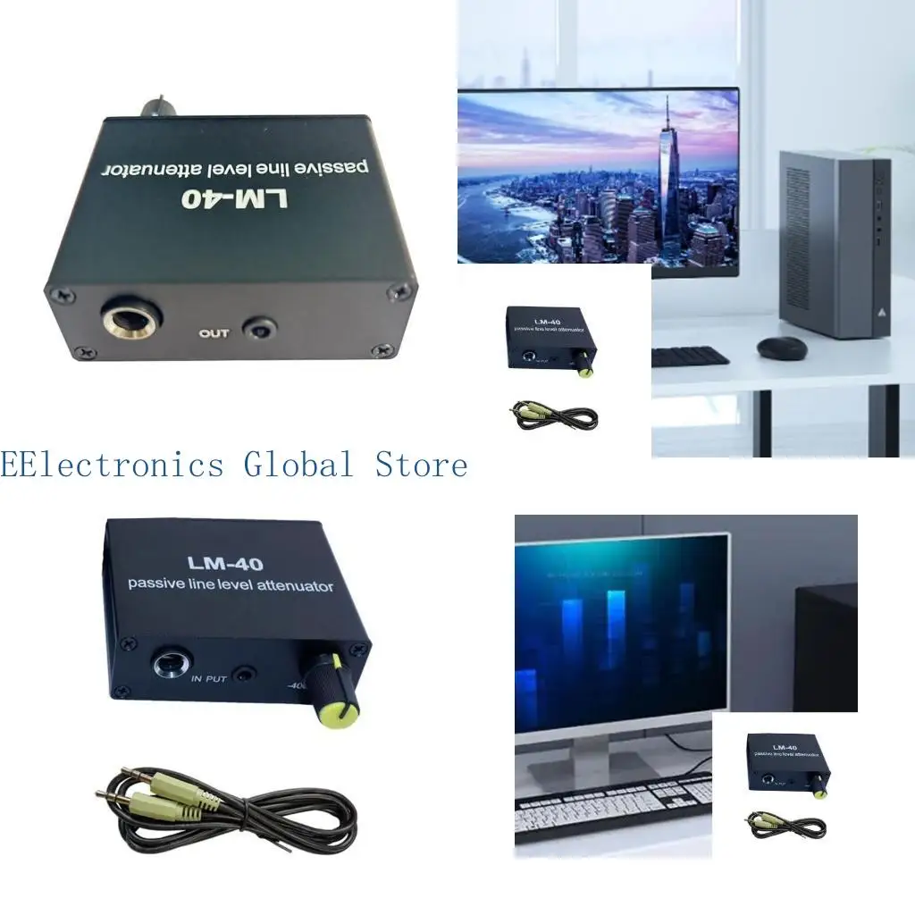 

462B Passive Attenuator Line Output Attenuator Adjustable Sound Levels Sound