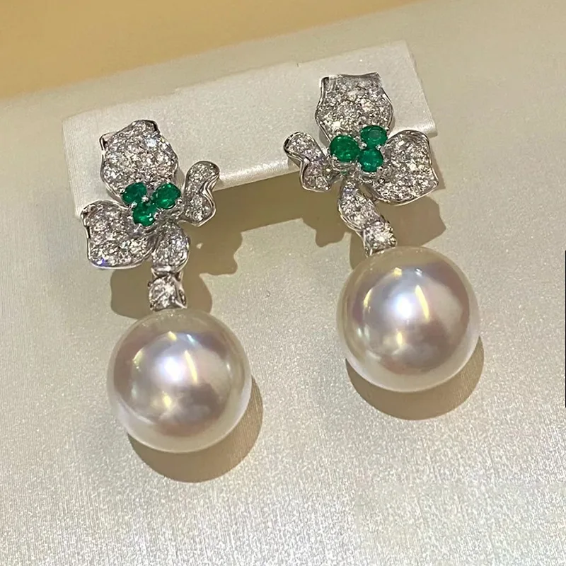 925 sterling silver hot selling French retro fashion earrings for women, elegant temperament earrings, holiday party gifts