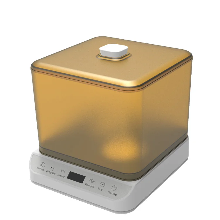 

Popular Hot sell 2022 Wholesale Vegetables Cleaner Manufacturer 5L Household Fruit and Vegetable Ultrasonic Cleaner