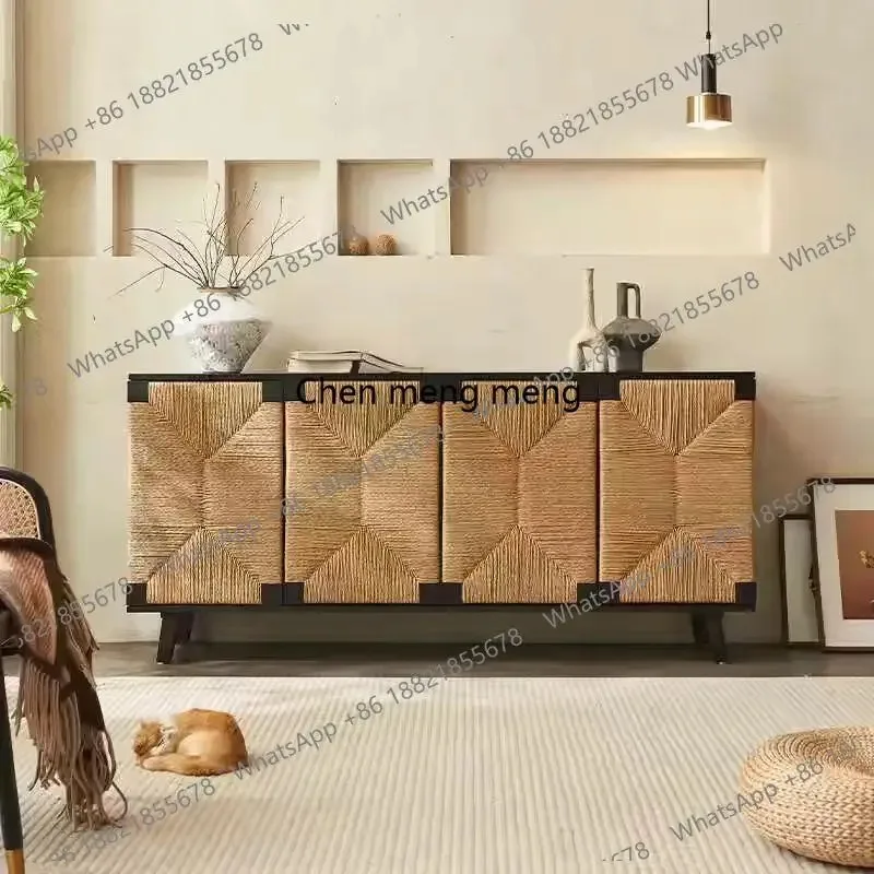 Muebles de Salón de Lujo RR, Aparadores de Madera, Librería, Muebles de Salón Nórdicos, Consola, Vitrina, Muebles para el Hogar