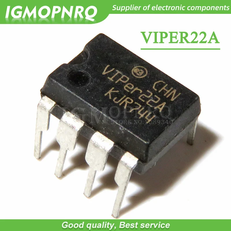 5PCS VIPer22A DIP8 VIPer22 DIP 22A DIP-8 new and original IC