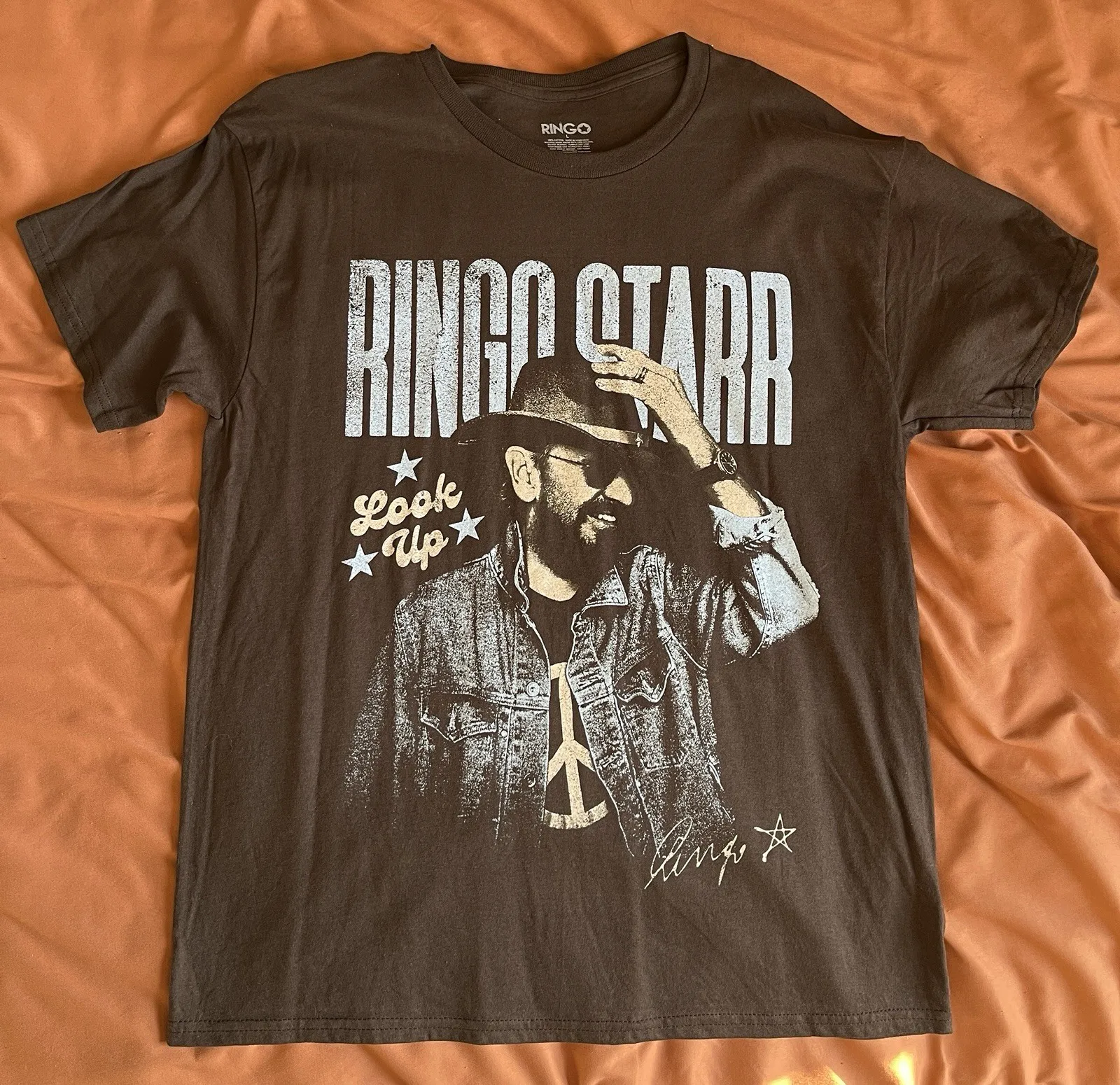 Ringo Starr Look Up Tour 2024/2025 Ryman Auditorium Shirt Unisex Large