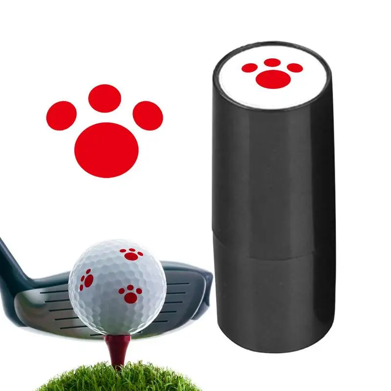 Golf Ball Stamper Stamp Marker Quick Drying Impression Durable Long Lasting Various Patterns Plastic Golf Accessories Quick Dry