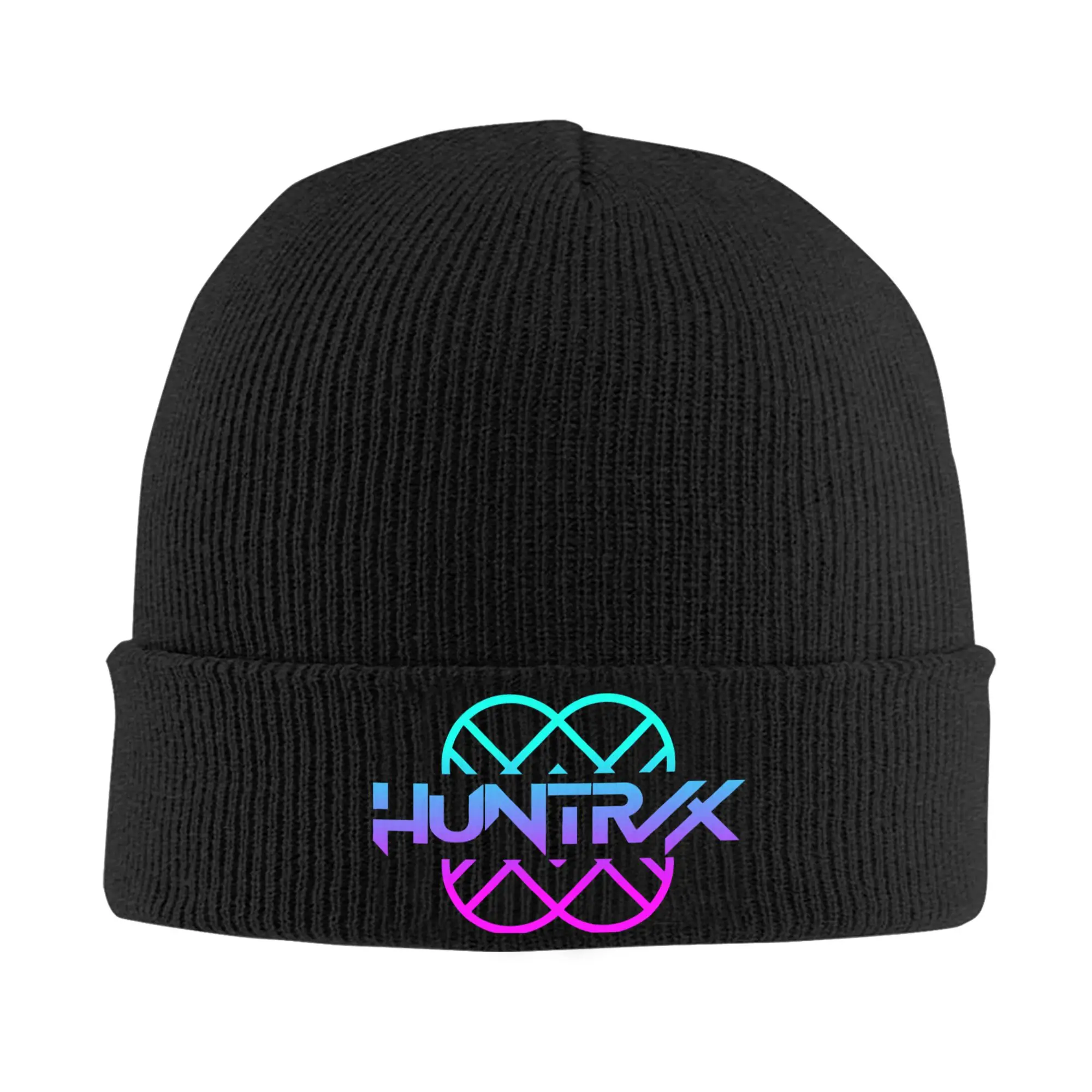 Huntrix شعار Kpop شيطان هنتر قبعات صغيرة بونيه القبعات الرجال النساء مضحك Kpop Skullies Beanies الشتاء نمط قبعات لينة دافئة #1