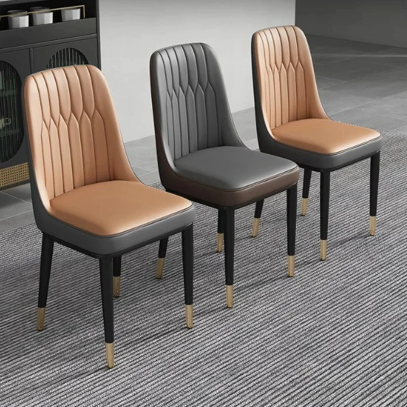 

Orange Restaurants Dining Chair Kitchen Modern Italian Living Room Dining Chair Nordic Design Silla Comedor Home Furniture