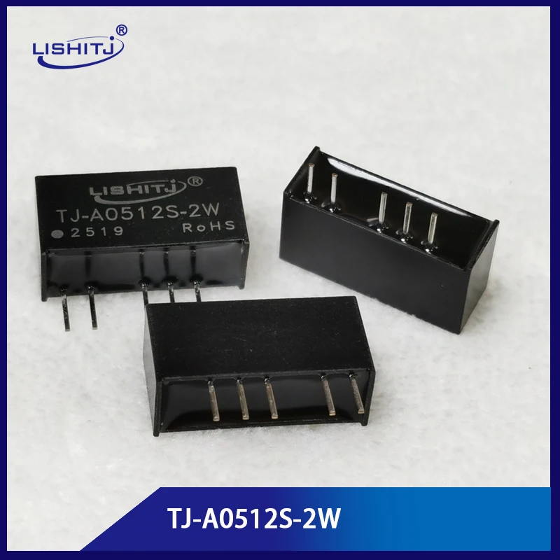 A0512S-2W SIP5 DC-DC para módulo de fonte de alimentação de chip de isolamento de impulso