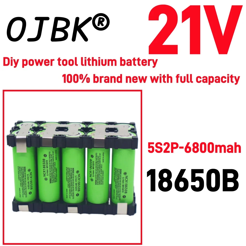 Original 100% full capacity 20A 18650 3400mAh 6800mAh 3S 4S 5S 12.6V 14.8V 18V DIY screwdriver battery welding battery pack