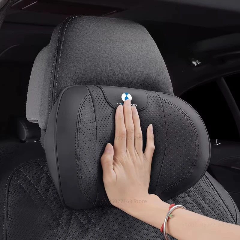For BYD Denza D9 N7 N9 Z9 GT Car Carpet Neck Pillow Seat Cushion Lumbar Waist Support Nappa Leather Headrest Breathable Pillows