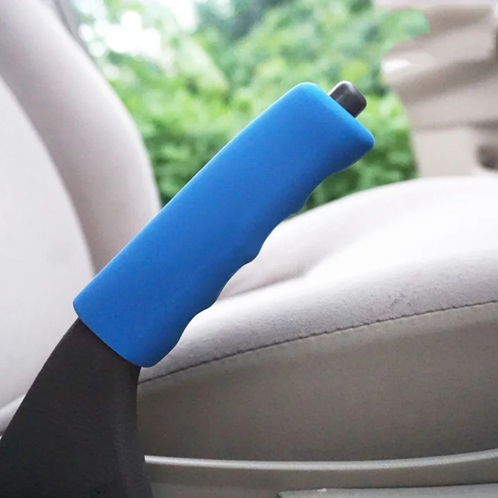 Hand Brake Set Universal Car Handbrake Sleeve Silicone Gel Cover Anti-Skid Auto Parking Brake image 6