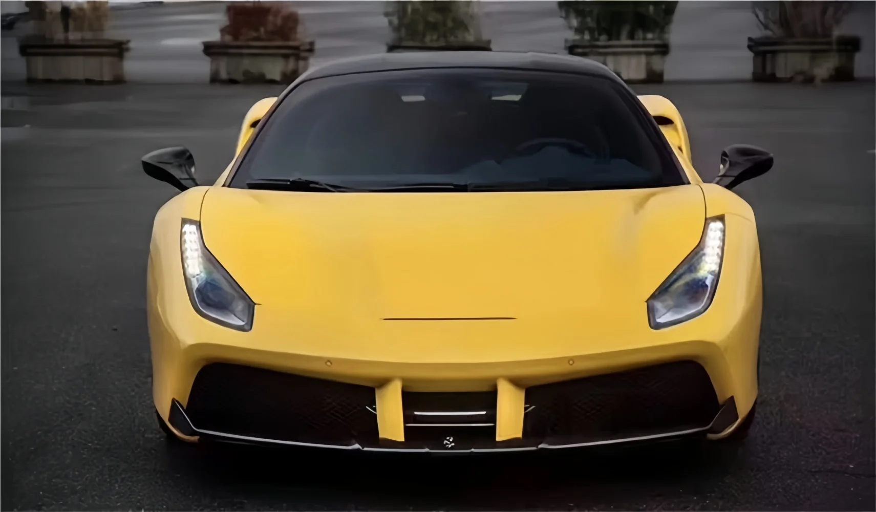 New for 488 Upgrade Body Kit Carbon Front Lip Diffuser Side Skirt Bumper Rear Spoilers Screw-On Universal Fitment