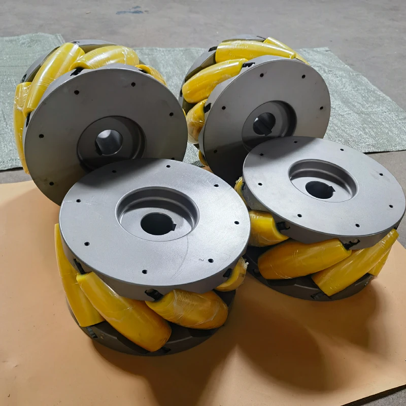 Keyway Mount 9 Wheel Alloy Smart Platform 360 Omni-Sport Aluminum Robot Chassis