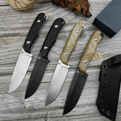 RSA C.R(Backpackers) Combat Fixed Blade Knife D2 Steel Blade Tactical Knife G10/Hemp Handle Jungle Survival Knife EDC Multitool