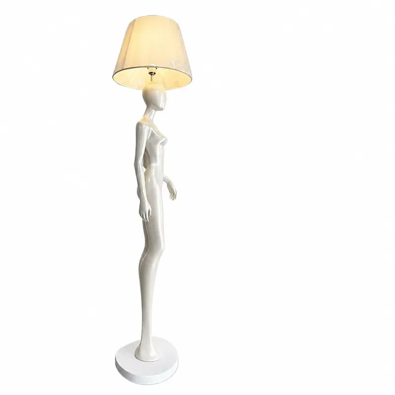 2026 New Human Body Shape Floor Lamp Modern Simple Living Room Bedroom Decorative Light Creative Standing Lamp Home Crafts