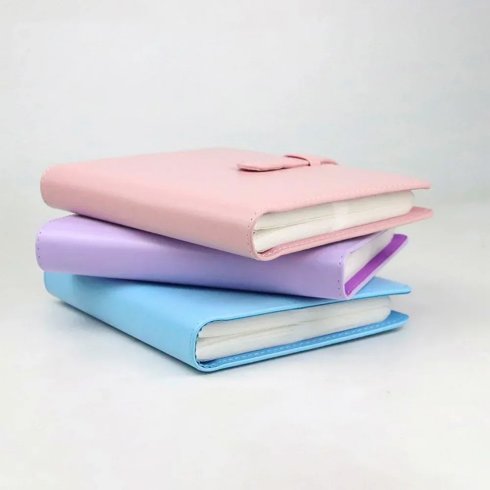 Casing Gambar Album Foto Mini Kulit PU 256 Kantong untuk Fujifilm Instax Mini 12 7 8 9 11 25 40 50S 70 90 Film Link Liplay Evo