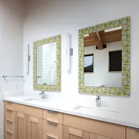 3D Self Adhesive Wall Sticker Mosaic Tile Anti-collision Casual Collage Arbitrarily Cut Background Easy Paste Wallpaper 5