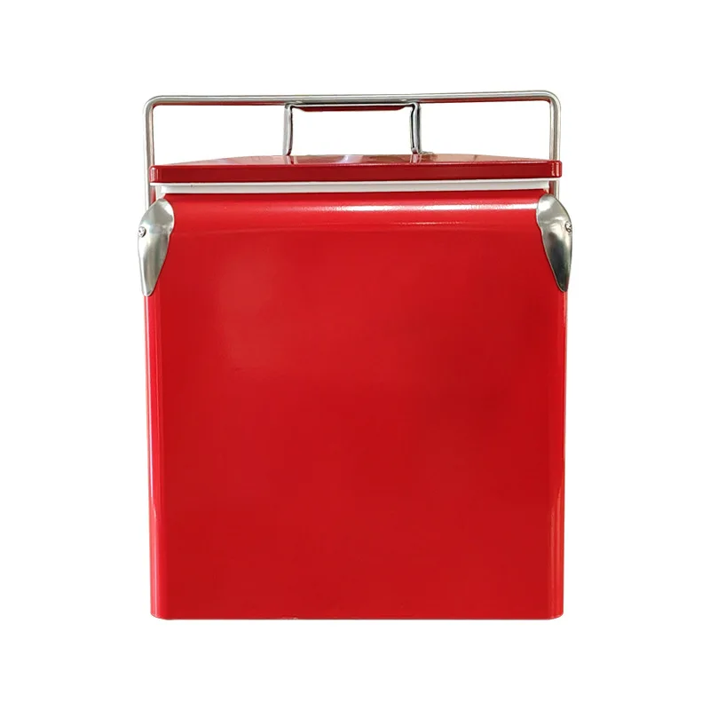 

Portable metal insulation bucket, outdoor camping supplies