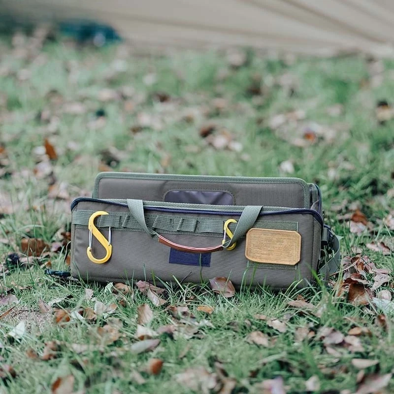 

Outdoor Camping Gear Storage Bag Polyester Fibre Nylon Bag Waterproof Abrasion-Resistant Shoulder Back