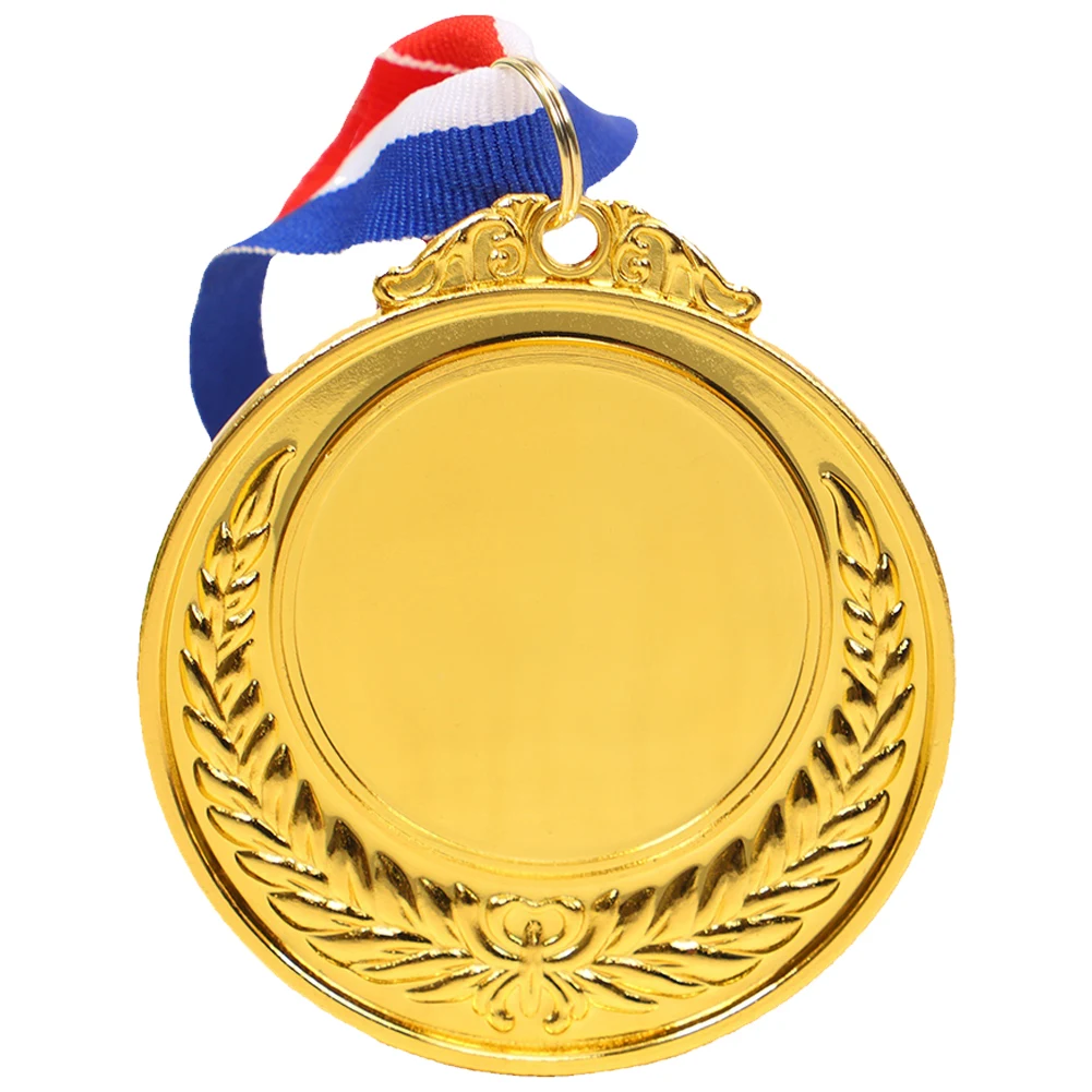 

Медали для награждения 5,2 см (золото/серебро/бронза) с лентой на шею, спортивные награды для соревнований, вечеринок, забегов